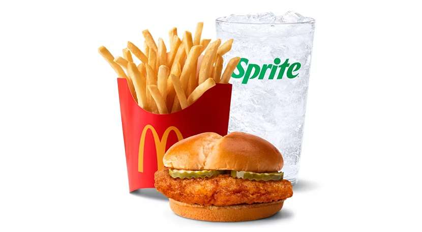 McDonald's McCrispy Chicken Sandwich