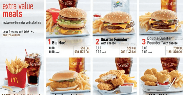 Signature Sandwiches & Burgers on the Value Menu